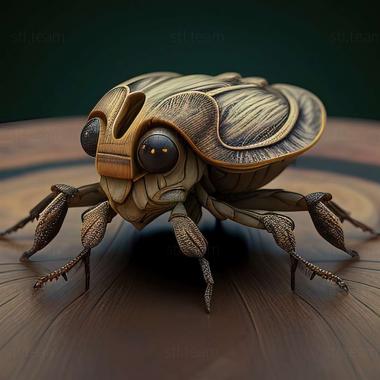 3D модель Ixodes murreleti (STL)